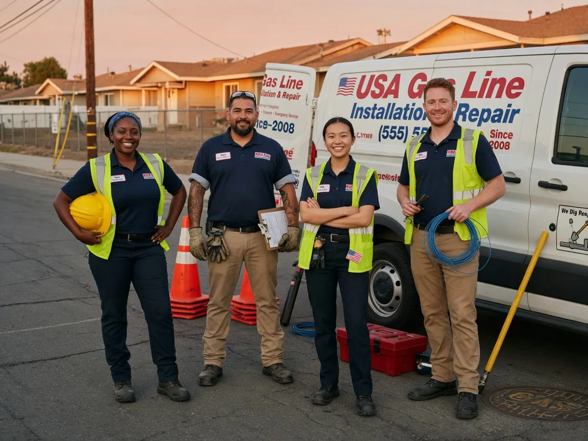 Gas Line Installation company in Corral, ID